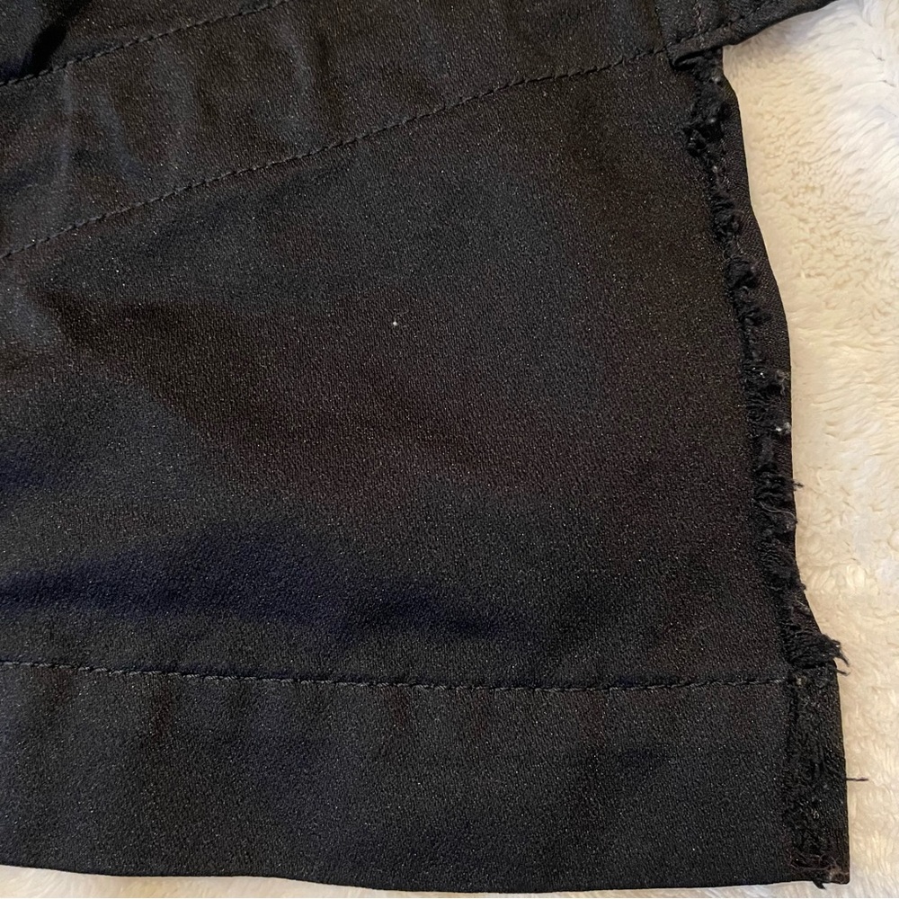 Comme Des Garcons Homme Plus L Black Asymmetrical Snap Blouson Jacket - Picture 9 of 12